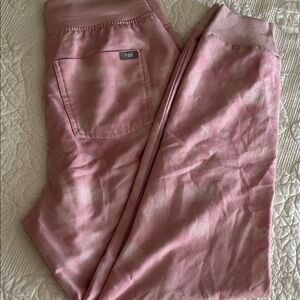 Figs Pink Tie-Dye Women's Pants